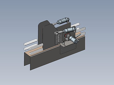 Conveyor Reject Diverter Engineer Render