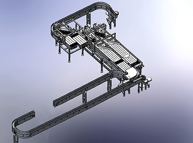 Inspection Table Engineering Render