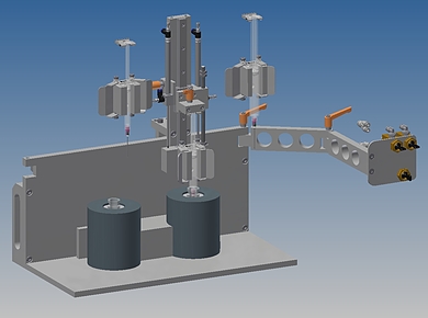 Syringe Transfer System Engineering Render 