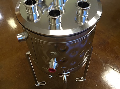 Custom BioPharm Jacketed Stainless Tank 