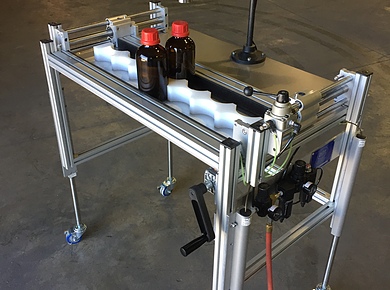 Custom Bottle Torqueing Table Fabrication