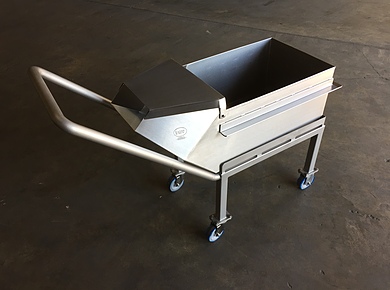 Custom Bulk Hopper Stainless Fabrication