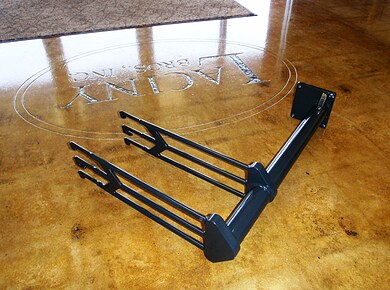 Custom Coated Aluminum Hanger