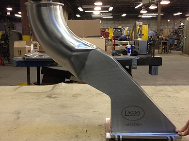 Custom Stainless Chute Fabrication