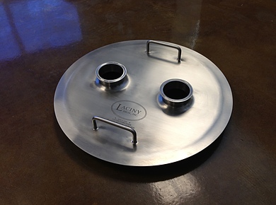 Custom Stainless Lid with Handles