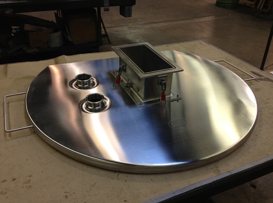 Stainless Steel Sanitary Lid