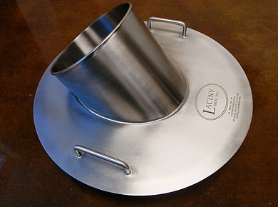 Custom Stainless Steel V-Blender Lid