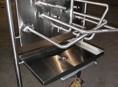 Custom Stainless Flow Panel