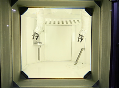 Interior of Fabricated Hot Cell
