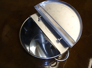 Custom Pharmaceutical Stock Pot and Lid