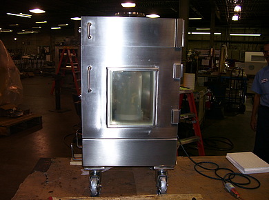 Stainless Lead Shielded Safe Fabrication