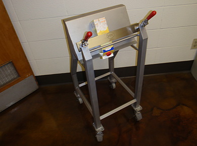 Custom Portable Pressure Testing Stainless Steal Cart