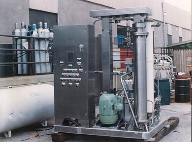 Custom Process Stainless Metal Skid