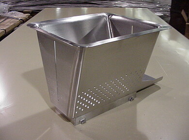 Custom Stainless Sanitary Hopper