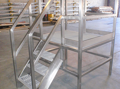 Custom Sanitary Platform