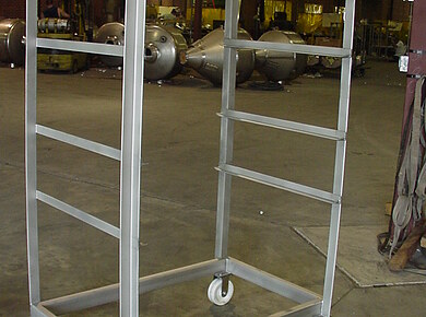 Custom Stainless Steel Tray Cart