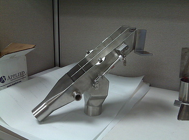 Custom Stainless Tablet Chute