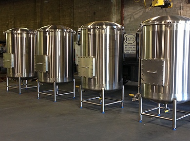 Custom Stainless Steel Vanilla Extraction Tanks