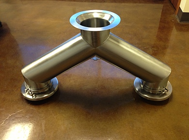 Stainless Pipe with Lids Fabrication