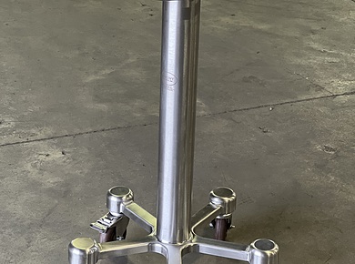 Custom Stainless Turret Cart