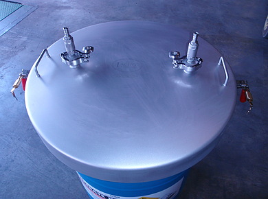 Custom Stainless Sanitary Drum Lid