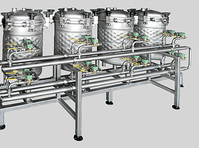 Custom Stainless Steel Pressure Skid