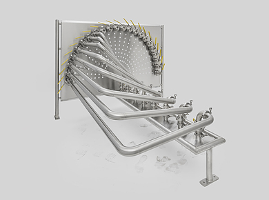 Custom Stainless Steel Flowverter Panel 