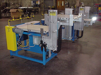 Battery Orienting Conveyor System Machine