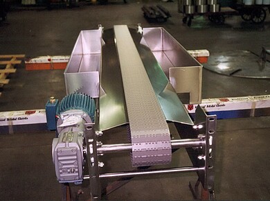 Custom Sanitary Conveyor Machine