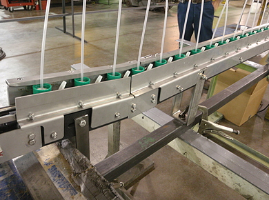 Custom Nozzle Conveyor Machine