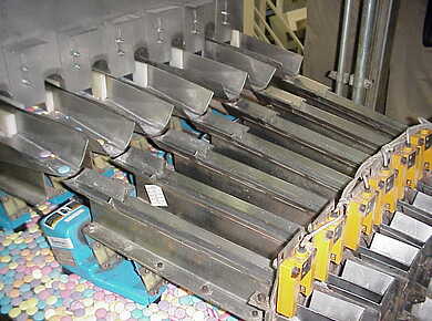 Candy Feed Conveyor Chutes Machine