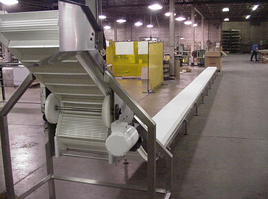 Custom Incline Conveyor Machine