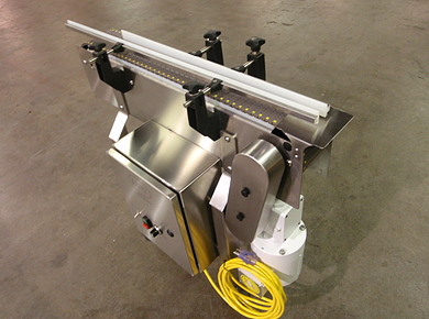 Custom Vial Conveyor Machine